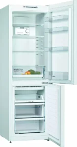 Ψυγειοκαταψύκτης Bosch Serie 2 KGN36NWEA 305lt E Υ186xΠ60xΒ66 εκ NoFrost Λευκός