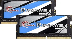 G.Skill Ripjaws 32GB DDR4 RAM με 2 Modules (2x16GB) και Ταχύτητα 2400 για Laptop (F4-2400C16D-32GRS)