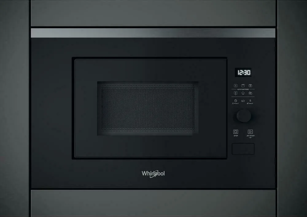 Whirlpool WMF201G Εντοιχιζόμενος Φούρνος Μικροκυμάτων με Grill 20lt 800W Μαύρος