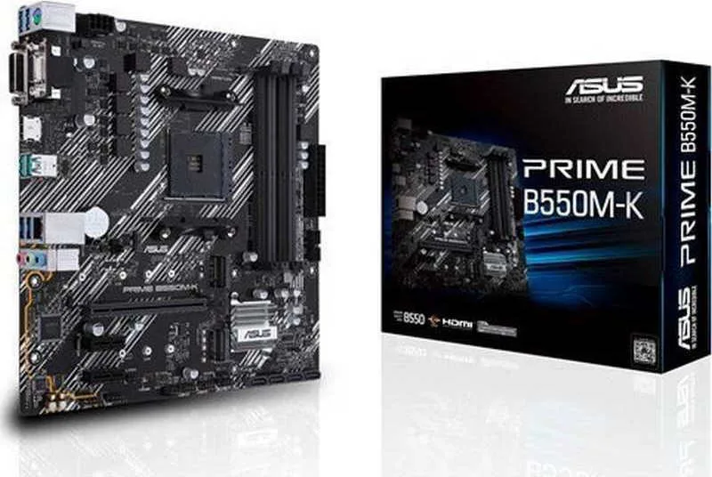 ASUS PRIME B550M-K AMD B550 Υποδοχή AM4 micro ATX