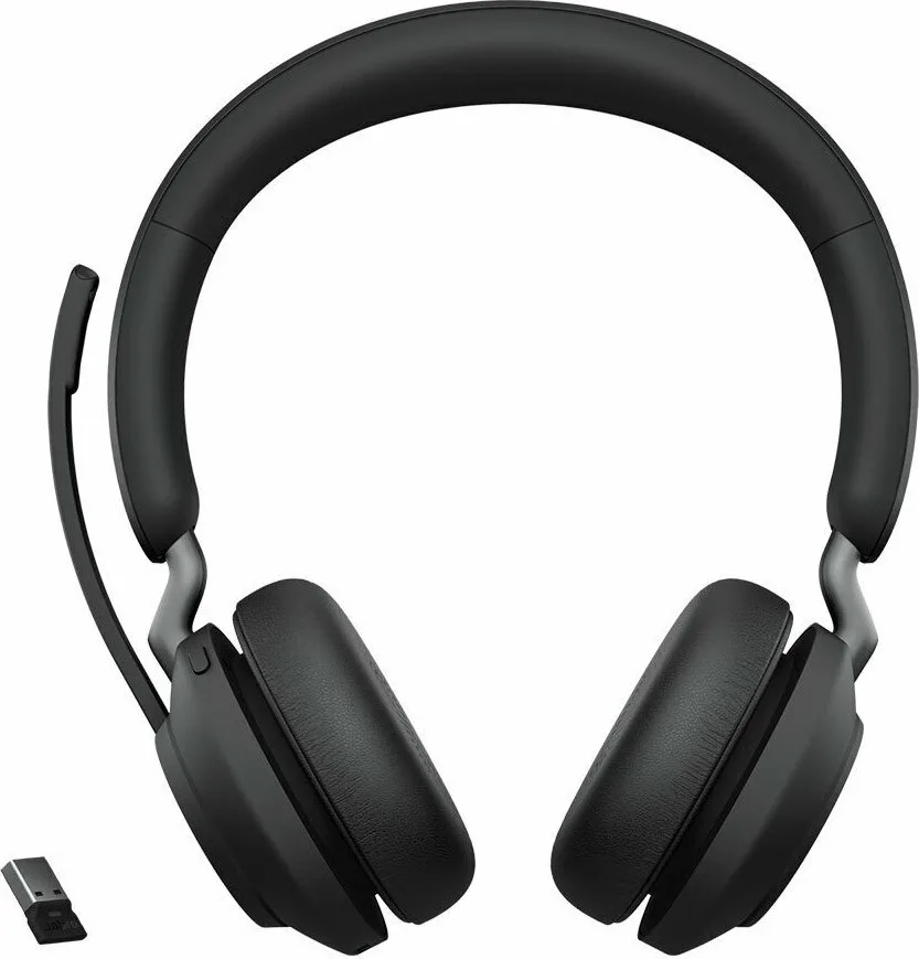 Jabra Evolve2 65, MS Stereo Ακουστικά Ασύρματα Head-band  USB Τύπου-A Bluetooth