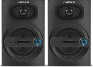 Natec Cougar Ηχεία Υπολογιστή 2.0, 6W Μαύρο