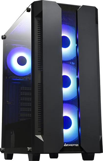 Chieftec GS-01B-OP κουτί υπολογιστή Tower Μαύρος (Μαύρο)