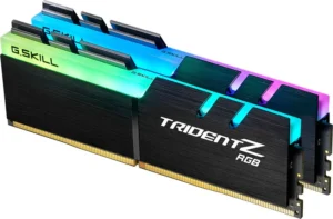 G.Skill Trident Z RGB 32GB DDR4 RAM με 2 Modules (2x16GB) και Ταχύτητα 3600 για Desktop (F4-3600C16D-32GTZRC)