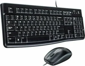 Σετ Πληκτρολόγιο Ποντίκι Logitech Desktop MK120 USB UK Black