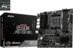 MSI B550M PRO-VDH WIFI μητρική κάρτα AMD B550 Υποδοχή AM4 micro ATX