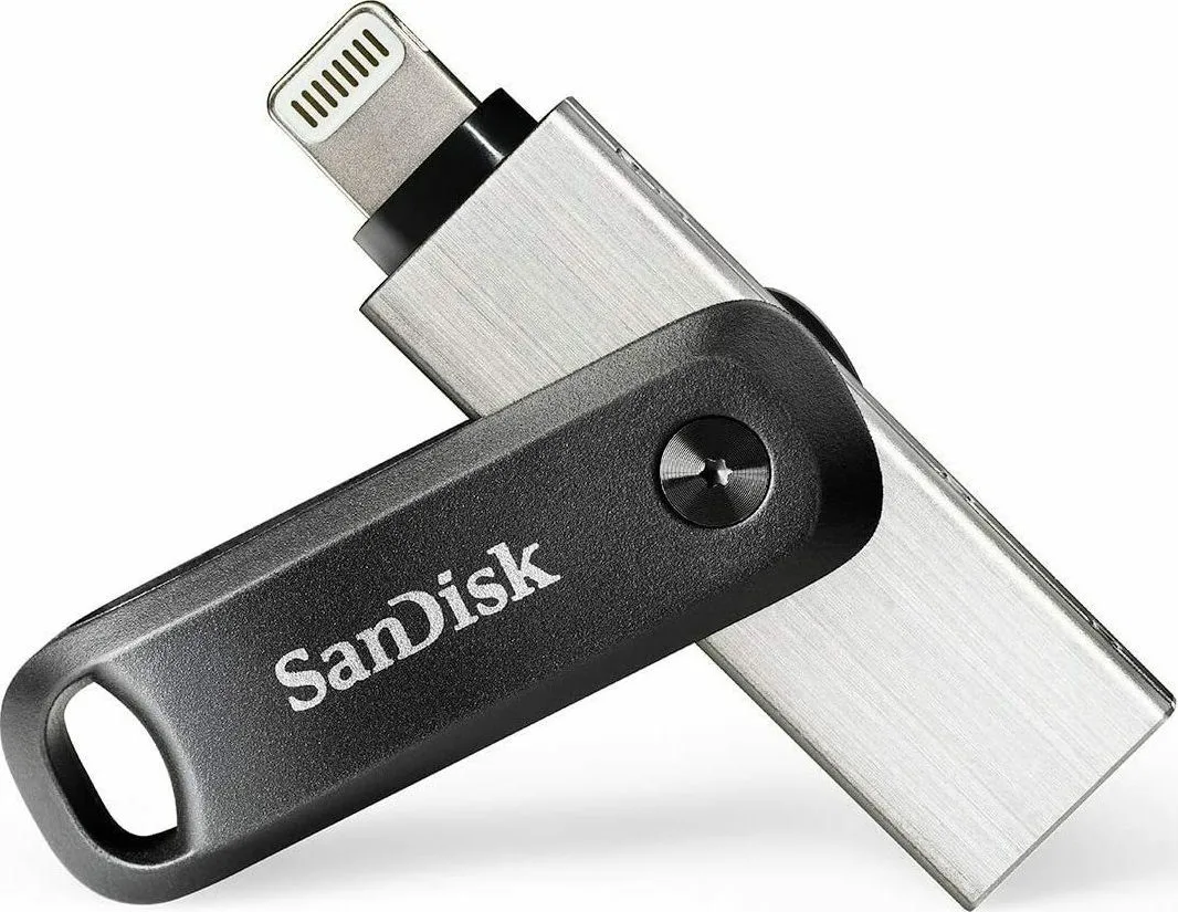 Sandisk iXpand 64GB USB 3.1 Stick με σύνδεση Lightning & USB-A Μαύρο