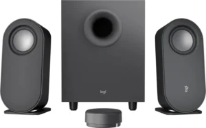 Logitech Z407 Ασύρματα Ηχεία Υπολογιστή 2.1 με Bluetooth και Ισχύ 40W σε Μαύρο Χρώμα