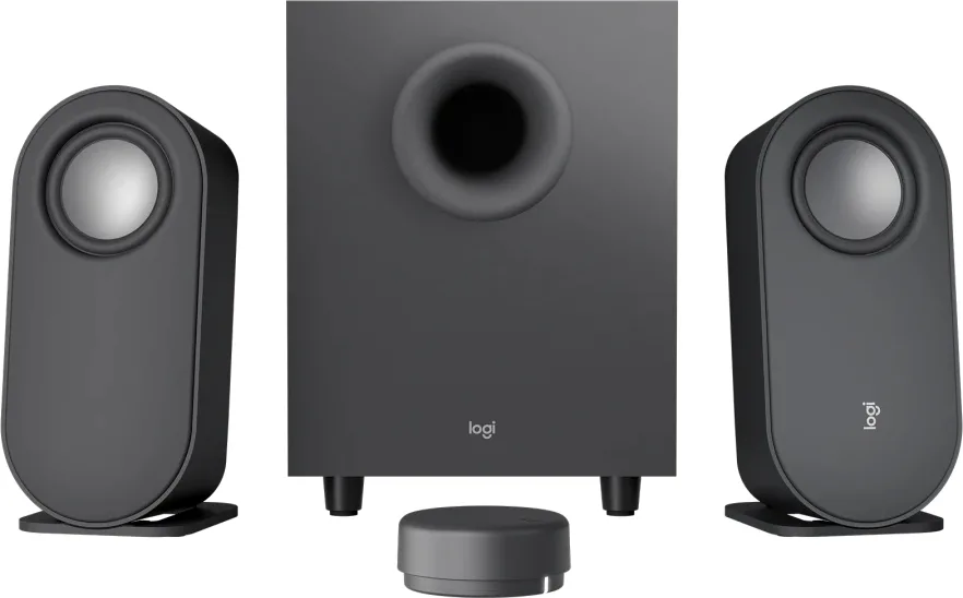 Logitech Z407 Ασύρματα Ηχεία Υπολογιστή 2.1 με Bluetooth και Ισχύ 40W σε Μαύρο Χρώμα
