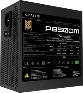 Gigabyte P850GM 850W Τροφοδοτικό Full Modular 80 Plus Gold