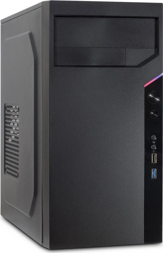 Κουτί Υπολογιστή Inter-Tech IT-6505 Retro Micro Tower Μαύρο