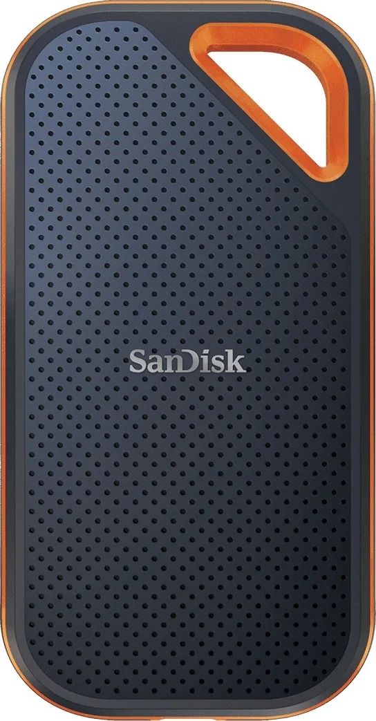 Sandisk Extreme Pro Portable V2 USB 3.2 / USB-C Εξωτερικός SSD 2TB 2.5" Μαύρο