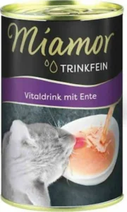 Miamor TrinkFine Υγρή Τροφή για Ενήλικες Γάτες σε Κονσέρβα με Πάπια 135gr 4922