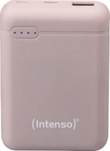 Intenso XS10000 Power Bank 10000mAh με Θύρα USB-A και Θύρα USB-C Ροζ