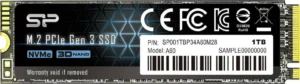 Silicon Power P34A60 M.2 1 TB PCI Express SLC NVMe