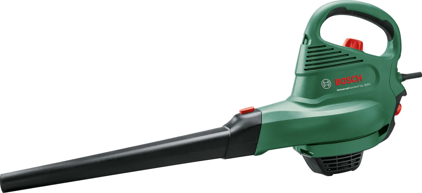 Bosch Universal GardenTidy Ηλεκτρικός 3000W με Ρύθμιση Έντασης & Μέγιστη Ταχύτητα Αέρα 285km/h