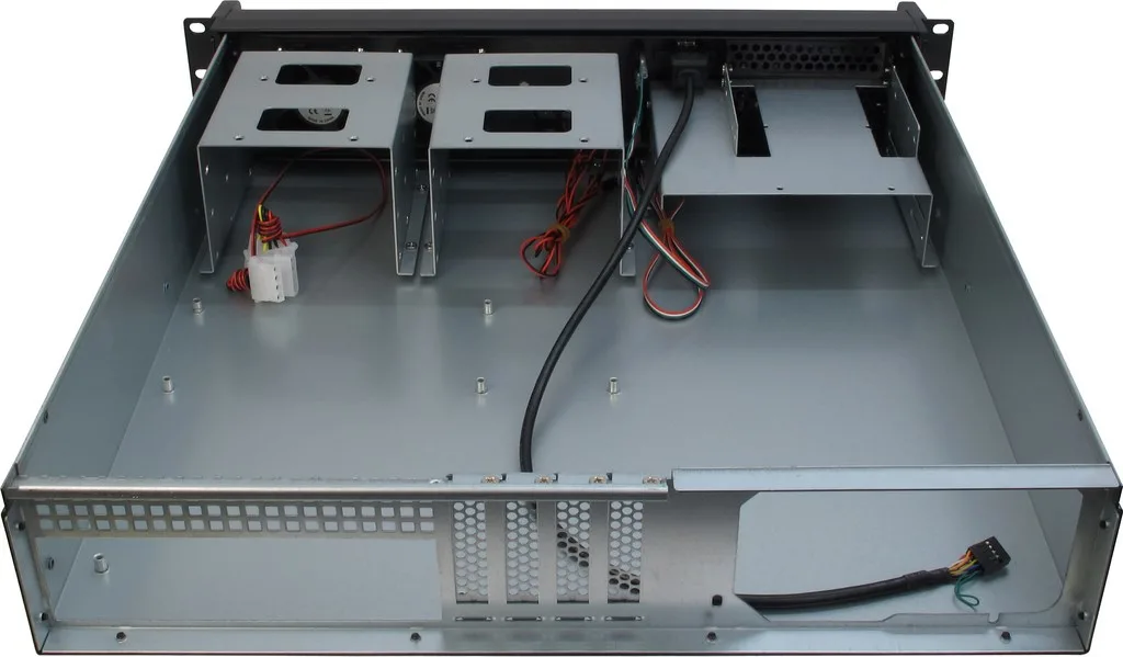 Rack Inter-Tech 2U-2098-SK Server Case Μαύρο