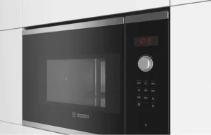 Φούρνος Μικροκυμάτων Εντοιχιζόμενος Bosch Serie 4 BFL553MS0  combi 25 L 900 W Μαύρος