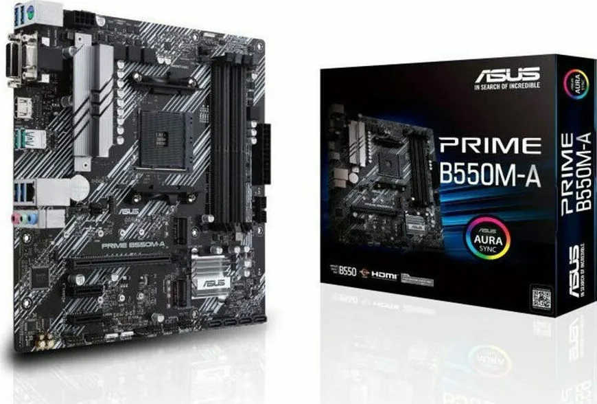 ASUS PRIME B550M-A AMD B550 Υποδοχή AM4 micro ATX