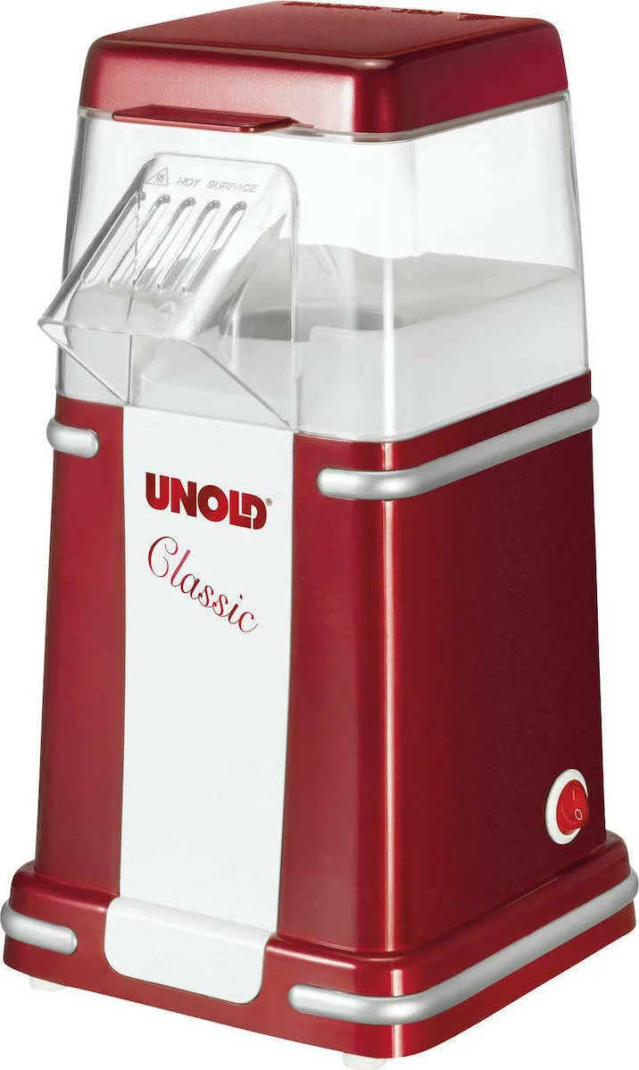 Unold Classic Μηχανή Ποπ-Κορν Ζεστού Αέρα 900W