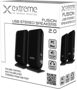 Extreme Networks Fusion ΧP 102 Ηχεία Υπολογιστή 2.0, 4W Μαύρο