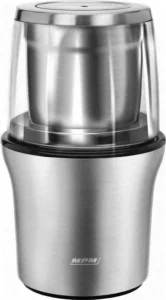 MPM MMK-06M Ηλεκτρικός Μύλος Καφέ 200W, 70gr Ασημί