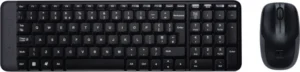 Σετ Πληκτρολόγιο Ποντίκι Logitech Wireless Combo MK220 RF US Black