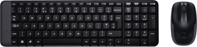 Σετ Πληκτρολόγιο Ποντίκι Logitech Wireless Combo MK220 RF US Black