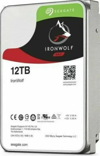 Seagate NAS HDD IronWolf 3.5" 12 TB Serial ATA III
