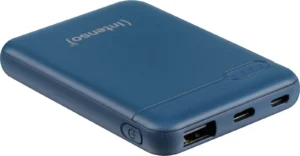 Intenso XS5000 Power Bank 5000mAh με Θύρα USB-A και Θύρα USB-C Πετρόλ