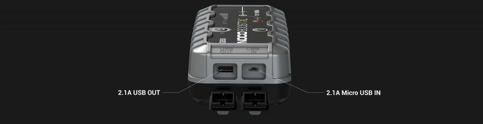 NOCO Boost XL GB50 Φορητός Εκκινητής Μπαταρίας Αυτοκινήτου UltraSafe LED 12V 1500A