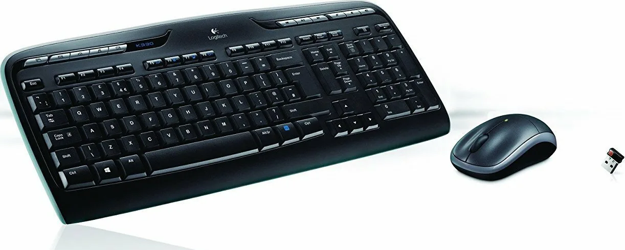 Logitech Wireless Combo MK330 Σετ Πληκτρολόγιο & Ποντίκι Αγγλικό US
