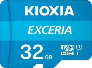 Kioxia EXCERIA microSDHC 32GB Class 10 U1 UHS-I με αντάπτορα