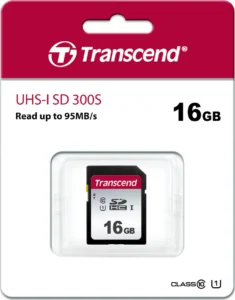 Transcend 16GB, UHS-I, SD SDHC NAND Κατηγορία 10
