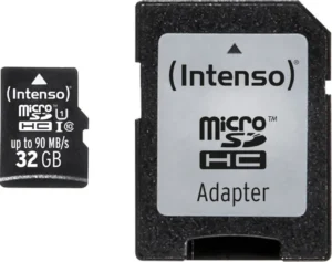 Intenso Professional microSDHC 32GB Class 10 U1 UHS-I με αντάπτορα