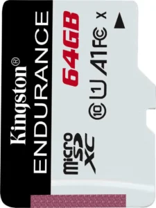 Kingston Endurance microSDXC 64GB Class 10 U1 V10 A1 UHS-I