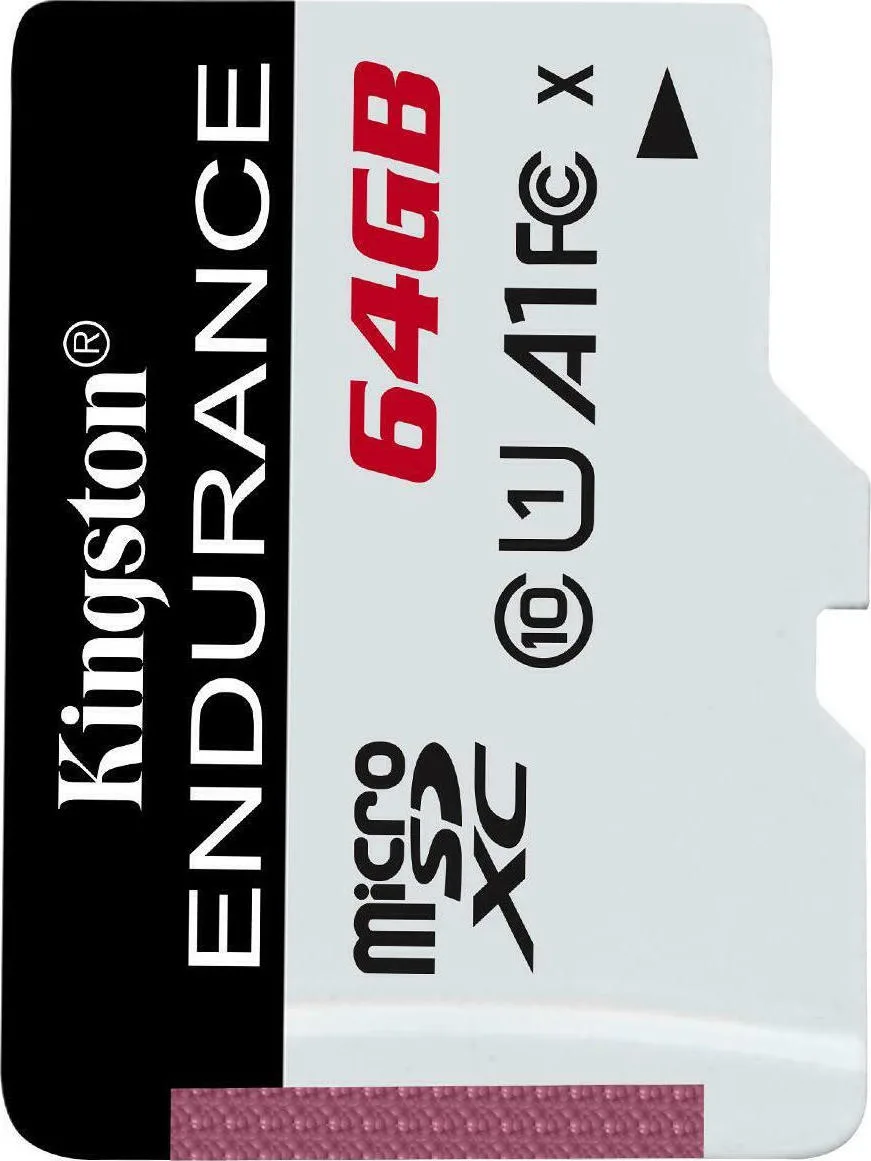 Kingston Endurance microSDXC 64GB Class 10 U1 V10 A1 UHS-I