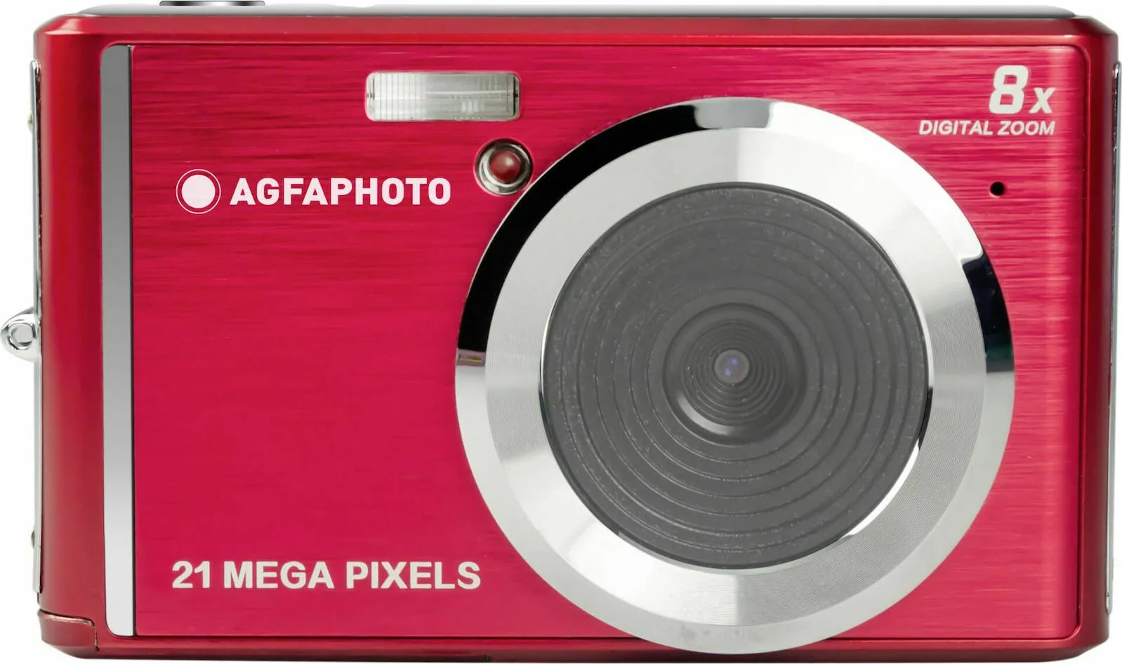 AgfaPhoto DC5200 21MP Οπτικό Ζουμ 8x Κόκκινη