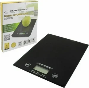 Esperanza EKS002K Ψηφιακή Ζυγαριά Κουζίνας 1gr/5kg Black