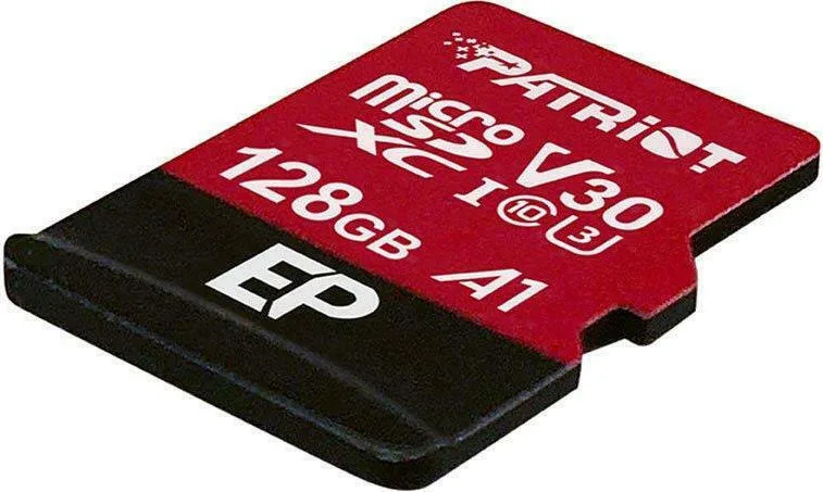 Patriot EP Series microSDXC 128GB Class 10 U3 V30 A1 UHS-I