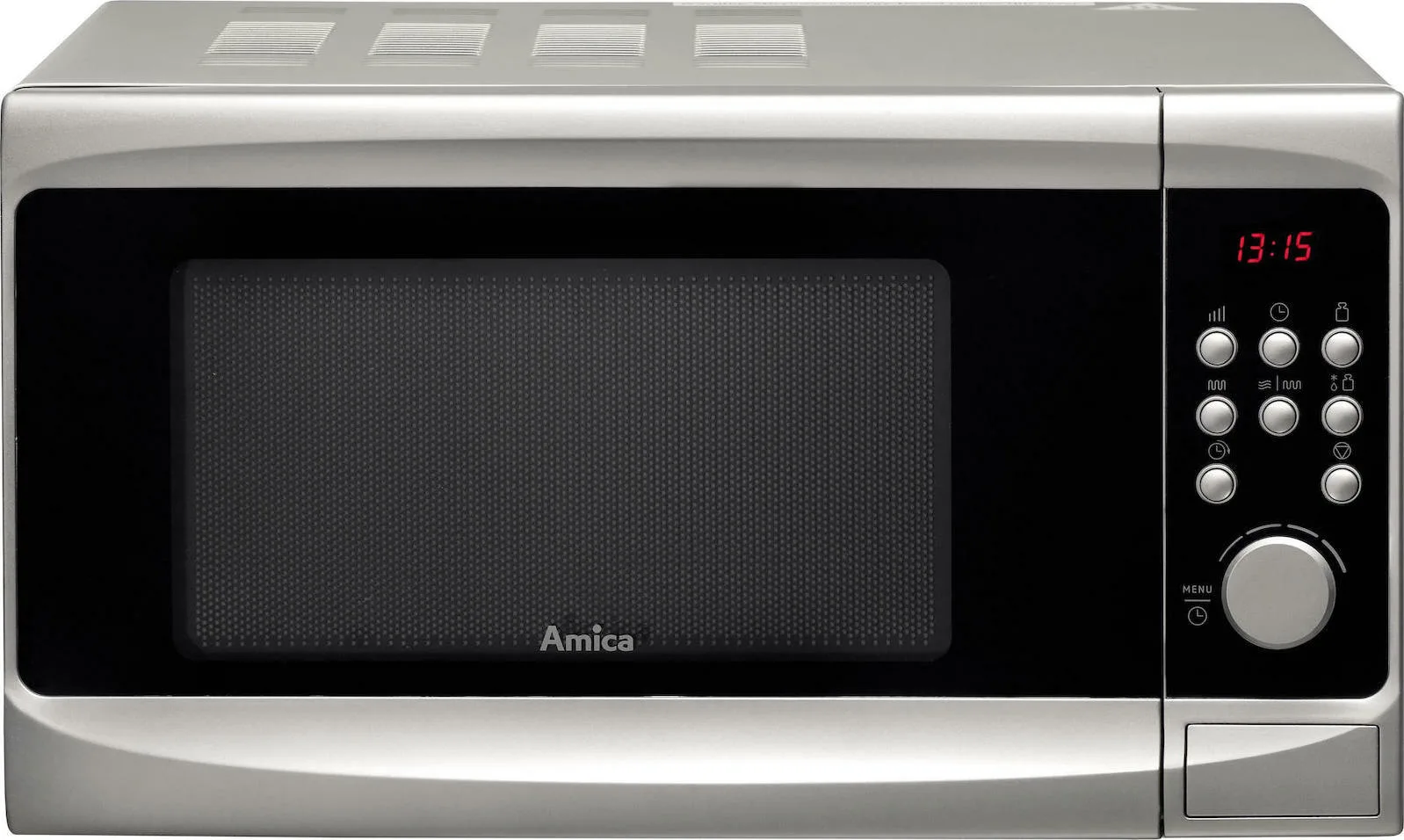 Amica AMG20E70GSV Φούρνος Μικροκυμάτων με Grill 20lt Inox