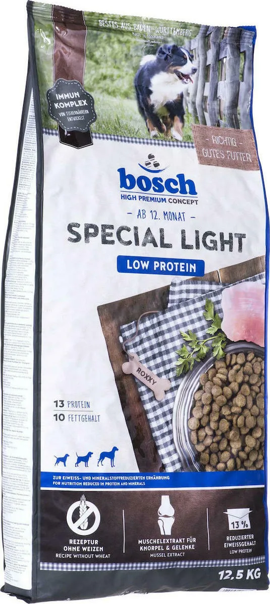 Bosch Special Light 12.5kg Ξηρά Τροφή Διαίτης για Ενήλικους Σκύλους με Πουλερικά