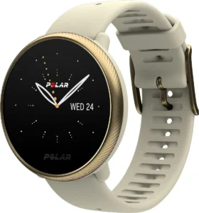 Polar IGNITE 2 S-L Gold & Champagne 43mm Αδιάβροχο Smartwatch με Παλμογράφο