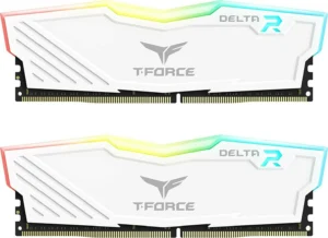 TeamGroup Delta RGB 16GB DDR4 RAM με 2 Modules (2x8GB) και Ταχύτητα 3600 για Desktop (TF4D416G3600HC18JDC01)