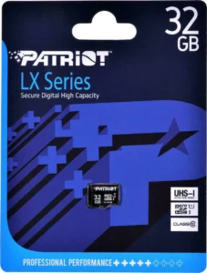 Patriot microSDHC 32GB Class 10 U1 High Speed