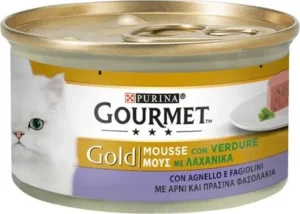 Purina Gourmet Gold Υγρή Τροφή για Ενήλικες Γάτες σε Κονσέρβα με Αρνί 85gr