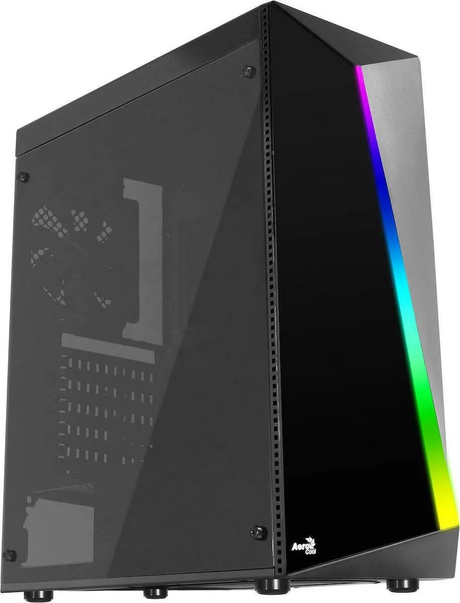 Κουτί Υπολογιστή Aerocool Shard Midi Tower Μαύρο