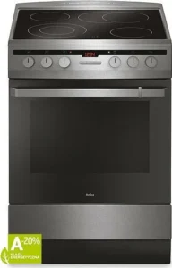 Κουζίνα Amica 6018CE3.434EHTAKDQXX 65lt με Κεραμικές Εστίες Π60εκ. Inox