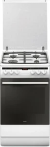 Amica 57GE3.43HZpTaDNAQ(W) Κουζίνα 65lt με Εστίες Υγραερίου Π50εκ. Λευκή