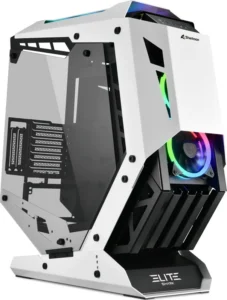 Κουτί Υπολογιστή Sharkoon ELITE SHARK CA700 Tower Μαύρο Λευκό
